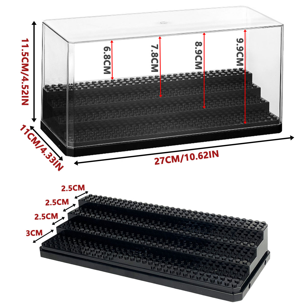 Caixa de Acrílico para Minifig - Lego Minifigure Holder avaliação e preço