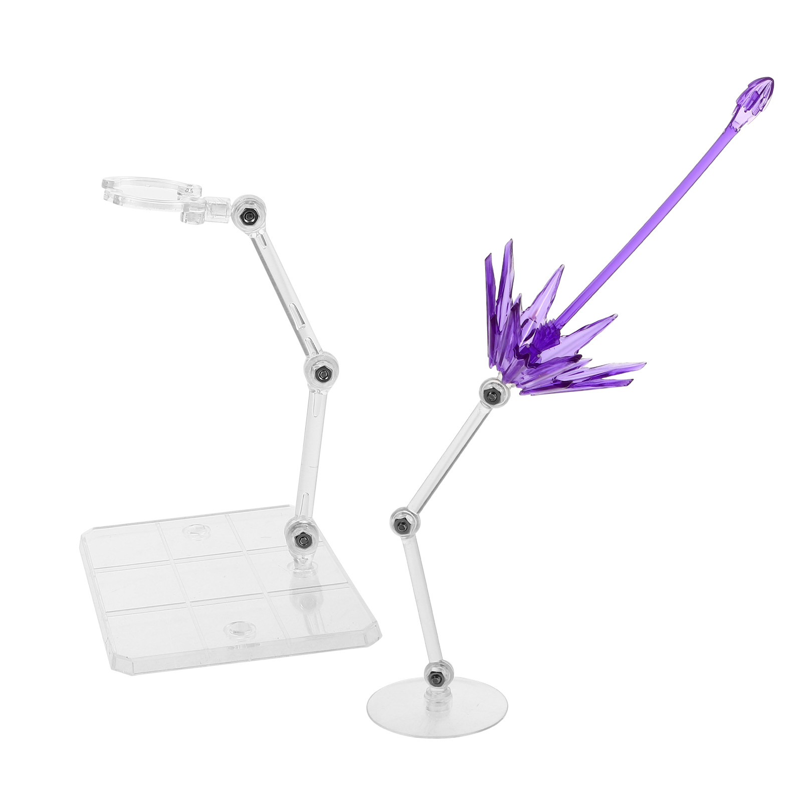 2 Peças de Suporte Transparent - Action Figure Stand avaliação e preço