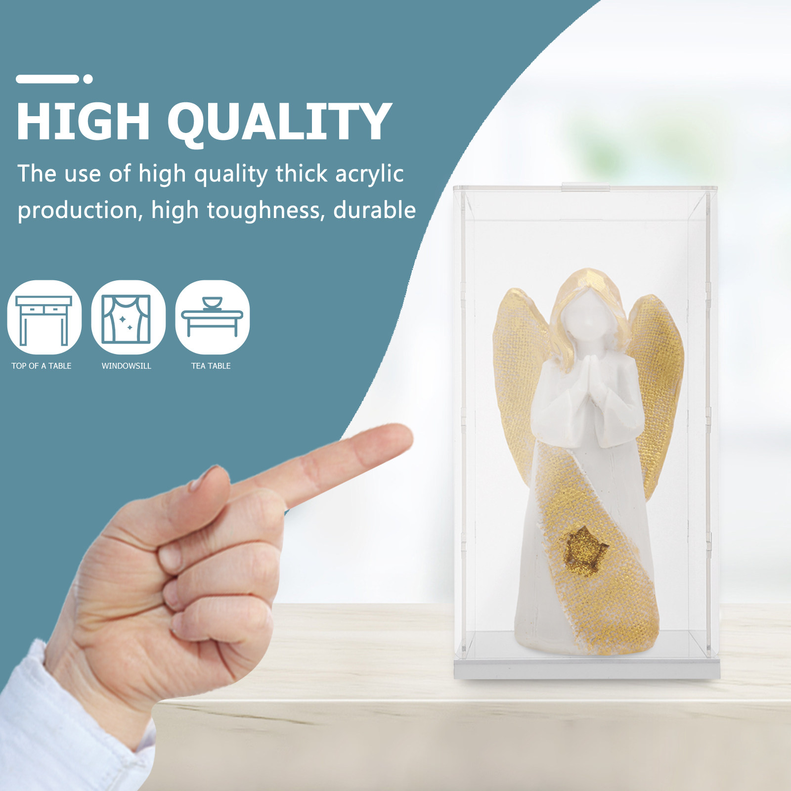 Caixa de Exibição de Acrílico  - Display Case Acrylic avaliação e preço