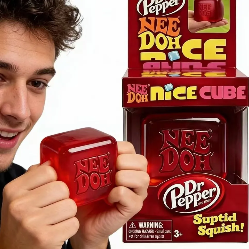NOVO! Nee Doh Nice Cube Squish - Fidget Cube Original avaliação e preço
