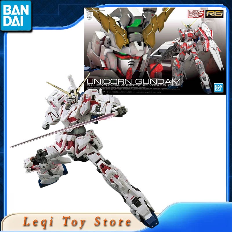 Bandai Original Genuíno Em Est - Bandai Model Gundam Rg avaliação e preço