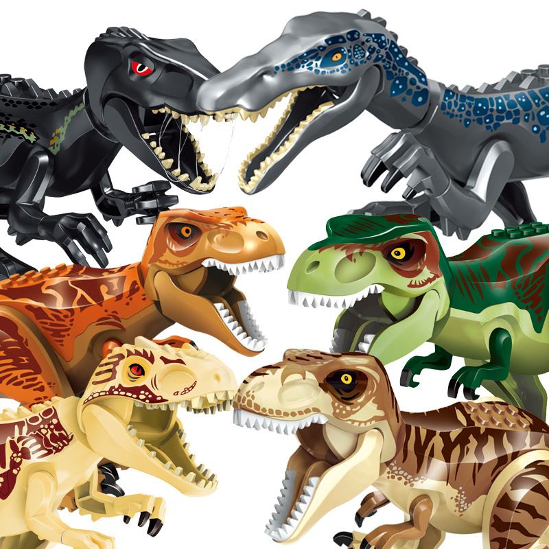 Jurassic dinossauro mundo brut - Lego Minifigure Holder avaliação e preço